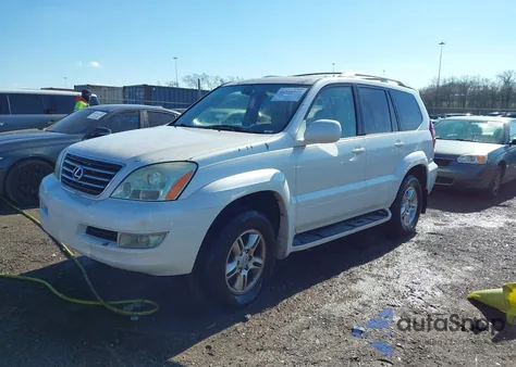 2005 Lexus Gx 470 from USA, damaged, VIN JTJBT20X750075873